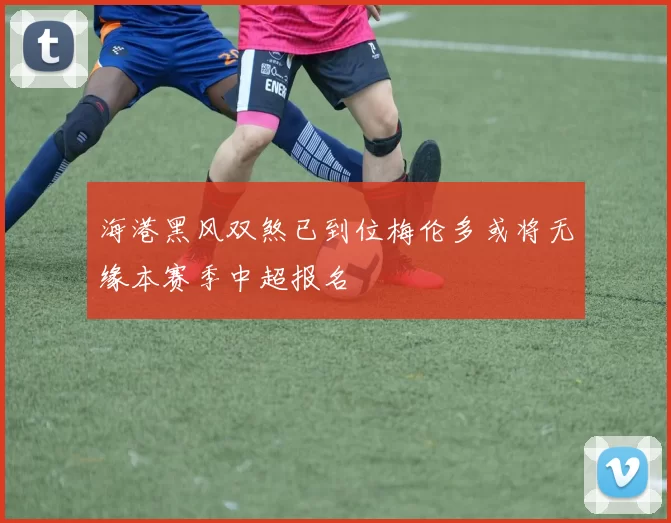 海港黑风双煞已到位梅伦多或将无缘本赛季中超报名