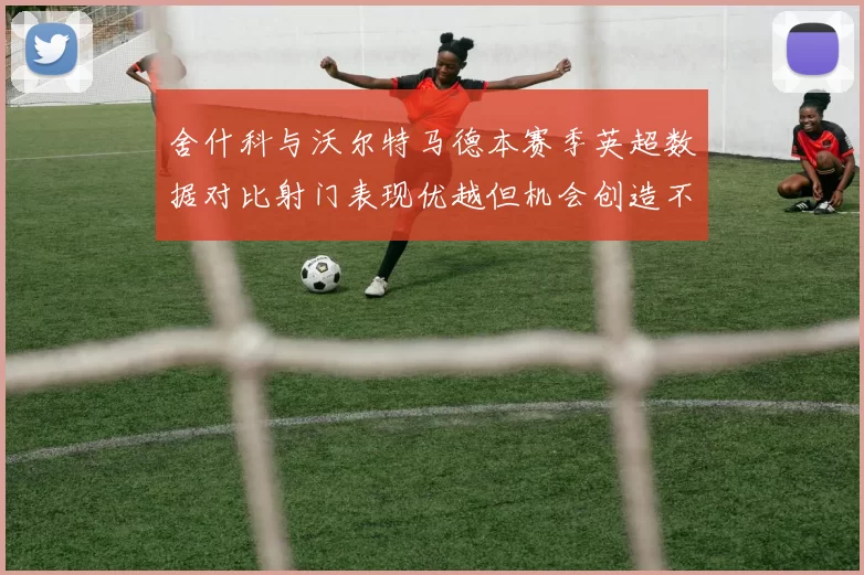 舍什科与沃尔特马德本赛季英超数据对比射门表现优越但机会创造不足